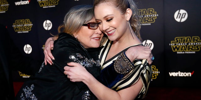 Fisher later had a relationship with Creative Artists Agency agent Bryan Lourd. They had one child together, a daughter Billie Catherine Lourd, born in 1992. The pair never married and the relationship ended when Lourd left Fisher for a man.