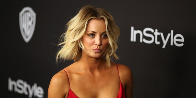 Kaley Cuoco at the 17th Annual Instyle and Warner Bros. Pictures Golden Globes After-Party in 2016.