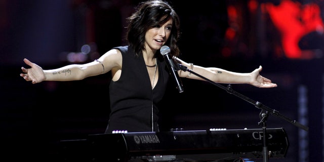 Macy's iHeartRadio Rising Star singer Christina Grimmie performs during the 2015 iHeartRadio Music Festival at the MGM Grand Garden Arena in Las Vegas, Nevada September 18, 2015.