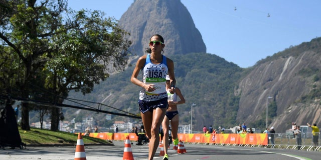 Desiree Linden finished in 7th place in the 2016 Olympic Games.