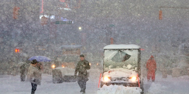 The Farmers’ Almanac says in its winter outlook that the big cities in the Northeast could see a blizzard during the second week of February.