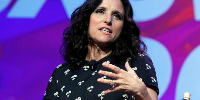 Julia Louis-Dreyfus joins the cast and showrunner of the television series Veep for a discussion at the South by Southwest (SXSW) Music Film Interactive Festival 2017 in Austin, Texas, U.S., March 13, 2017.
