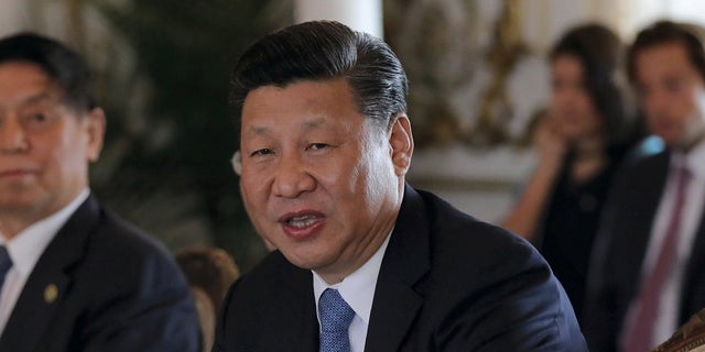 China's President Xi Jinping speaks during a bilateral meeting with U.S. President Donald Trump at Trump's Mar-a-Lago estate in Palm Beach, Florida, U.S., April 7, 2017.