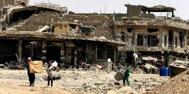 The Old City of Mosul in the final days before ISIS defeat in July, 2017.