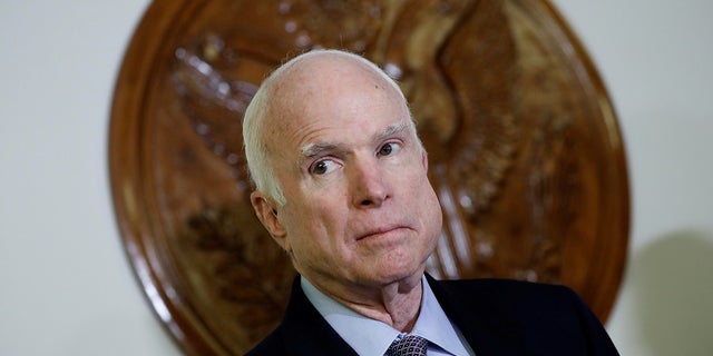 Sen. John McCain, R-Ariz., praised the Senate Finance Committee for passing the tax measure through the use of regular order.