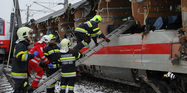 At least three children were among the people injured.