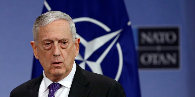 New allegations stem from a decision by Defense Secretary Jim Mattis, pictured, to fire the overseer of military commissions, Harvey Rishikof, which coincided with Rishikof’s secret exploration of the possibility of guilty pleas to resolve the trial of alleged 9/11 plot mastermind Khalid Sheik Mohammed and four alleged accomplices.