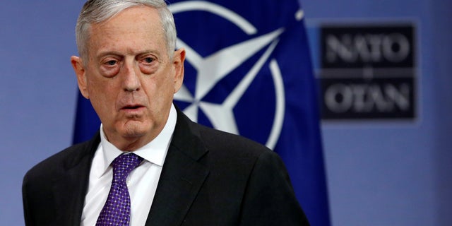 New allegations stem from a decision by Defense Secretary Jim Mattis, pictured, to fire the overseer of military commissions, Harvey Rishikof, which coincided with Rishikof’s secret exploration of the possibility of guilty pleas to resolve the trial of alleged 9/11 plot mastermind Khalid Sheik Mohammed and four alleged accomplices.