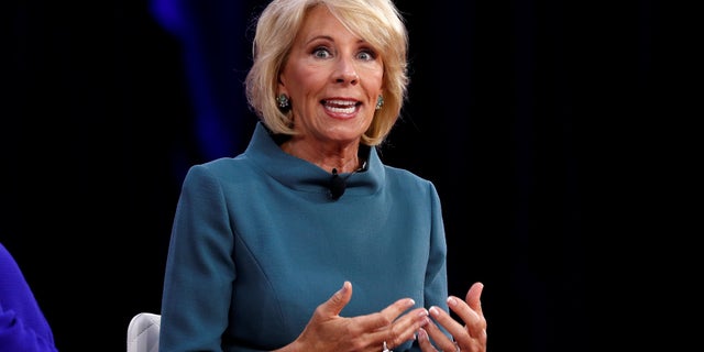 Betsy DeVos assumed the office of secretary of the Department of Education in February 2017.