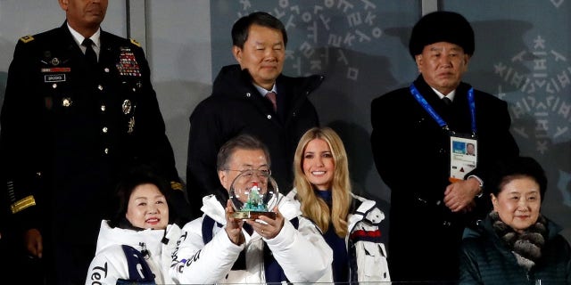 Kim Yong Chol sat a row behind Ivanka Trump during the closing ceremony of the Pyeongchang Winter Olympics.