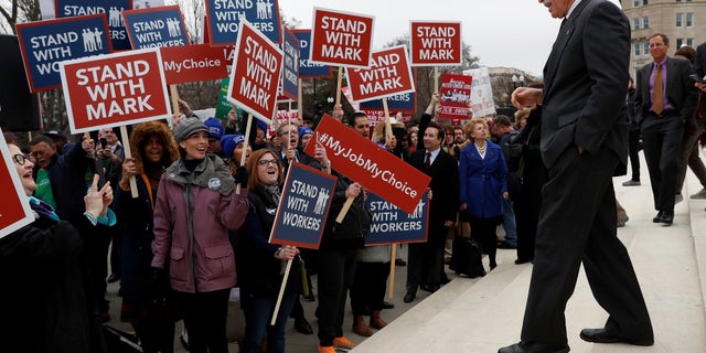 Mark Janus sued because he didn’t want a certain fee deducted from his paycheck to go toward a union just because he worked for the state.