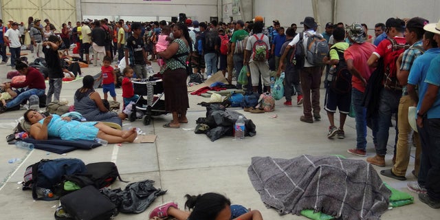 While the caravan is an annual symbolic event, this year's group of about 1,200 people is reportedly one of the largest.