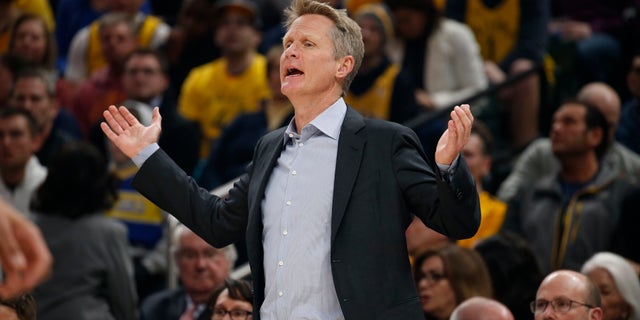 Golden State Warriors coach Steve Kerr derided the NFL for it's "fake patriotism" and "idiotic" new rule requiring players and personnel stand for the national anthem.