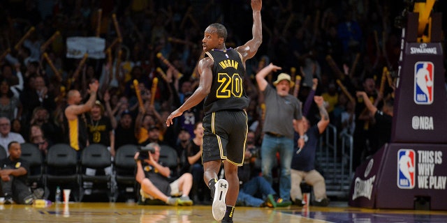 The sellout crowd moved from charitable support to full-throated roars as Andre Ingram continued to score in his NBA debut.