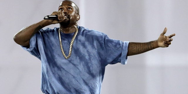 Kanye West performs during the closing ceremony for the Pan Am Games, in Toronto, July 26, 2015.