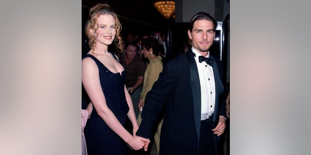 September 10, 1994: Tom Cruise and his then-wife Nicole Kidman arrive for the American Cinematheque's Moving Picture Ball at the Beverly Hilton.