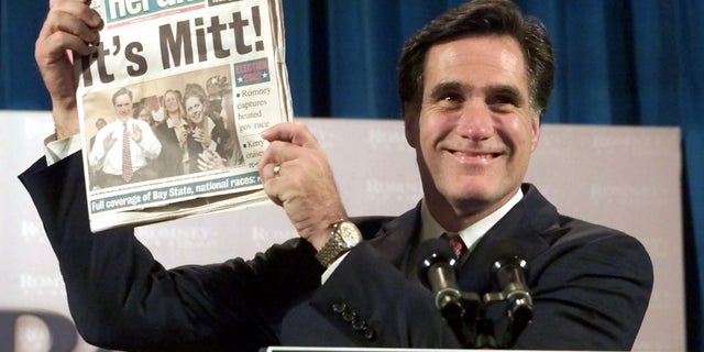 Mitt Romney became Massachusetts's governor in 2003.