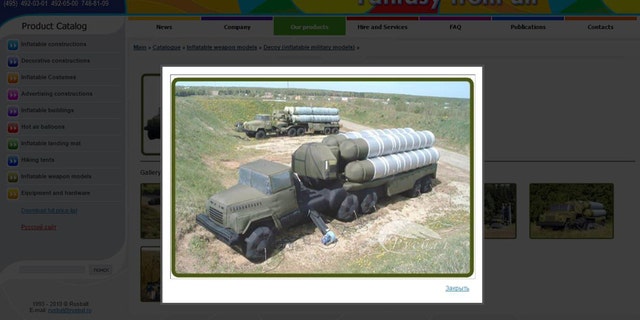 Screenshot from eng.rusbal.ru