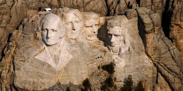 The Mount Rushmore National Memorial in the Black Hills near Keystone, S.D. In October 2016, the memorial that draws about 3 million visitors a year will mark 75 years.