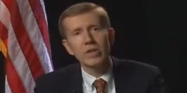 Shown here is congressional candidate Jim Russell. (YouTube)