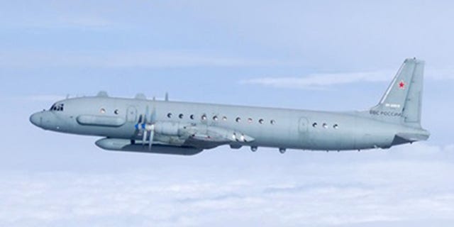 The Il-20 is a military version of the Il-18 passenger airplane, which first flew in 1957 and is seen as one of the most durable planes from the Soviet era