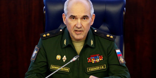 Col. Gen. Sergei Rudskoi of the Russian military's General Staff.