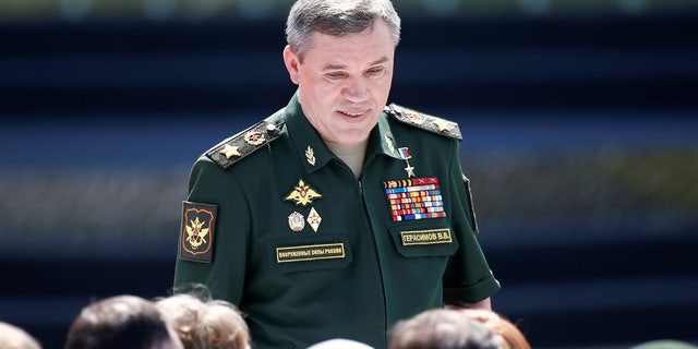 Valery Gerasimov, chief of the general staff of the Armed Forces of Russia, arrives for the opening ceremony of the International Army Games 2017 in Alabino, outside Moscow, back in late July.