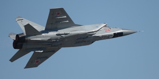 MiG-31 aircraft in 2015.