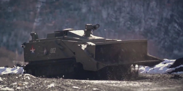 Russia's new “Uran-6,” mine-clearing robot will also feature at the Victory Day parade (Facebook/Ministry of Defence of the Russian Federation)