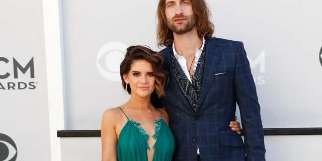 Country stars Maren Morris (left) and Ryan Hurd married in Nashville on March 24, 2018.