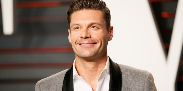 yan Seacrest arrives at the Vanity Fair Oscar Party in Beverly Hills (Reuters)