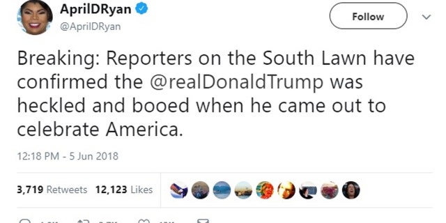 Ryan's since deleted tweet.
