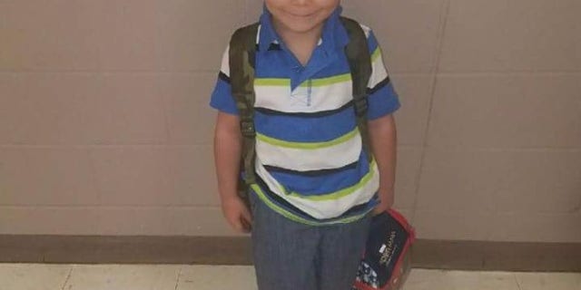 Ryland Ward, 5, does not yet know that his stepmother and two sisters were killed in the Nov. 5 shooting.