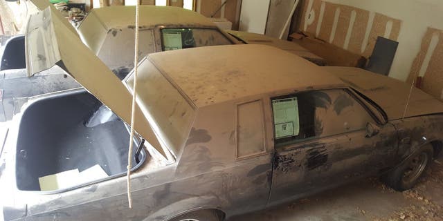 The "Twins" sat side by side in an Oklahoma garage for years.