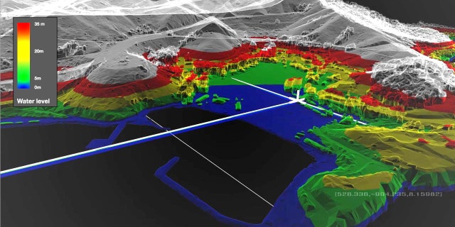 Saab's brand new military technology can create an incredibly detailed and accurate 3D map of a battlefield -- and shows troop and vehicle movements in real time.