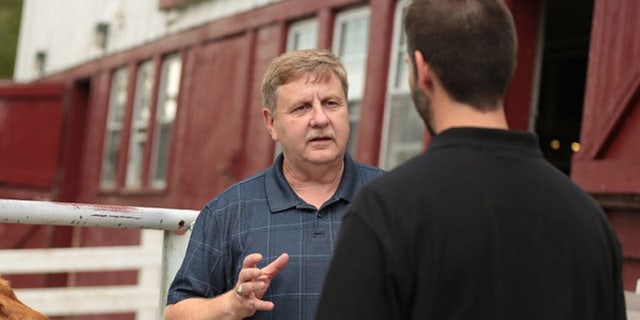 Republican candidate Rick Saccone. President Trump is scheduled to campaign in the district Saturday for Saccone, with voters going to the polls Tuesday.