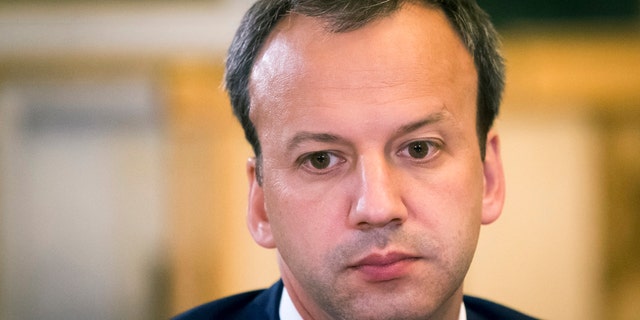 Deputy Prime Minister Arkady Dvorkovich attends Russia-China talks at the St. Petersburg International Investment Forum in St.Petersburg, Russia.