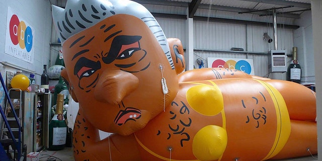 A large balloon of London Mayor Sadiq Khan wearing a yellow bikini has been given the green light to fly over the city on September 1, 2018.