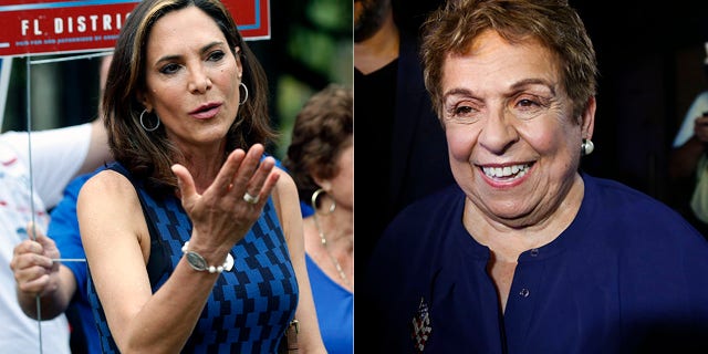 Donna Shalala, right, will face Maria Elvira Salazar for the right to represent Florida's 27th Congressional District in November.