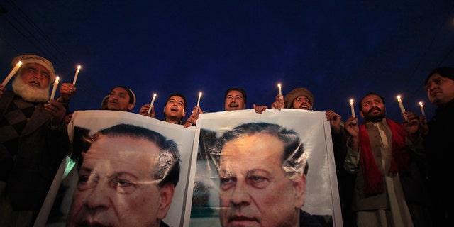 There have been at least 67 murders over unproven allegations of blasphemy since 1990, though the actual figure is thought to be much higher. Among them was Salman Taseer (above), the governor of Punjab province, who was gunned down by his bodyguard in 2011 after calling for a reform of the blasphemy laws.
