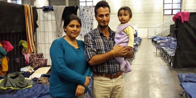 Sami Kazikani once risked his life serving alongside U.S. Marines in Afghanistan, but now he, his wife and their young daughter find themselves homeless in Europe.