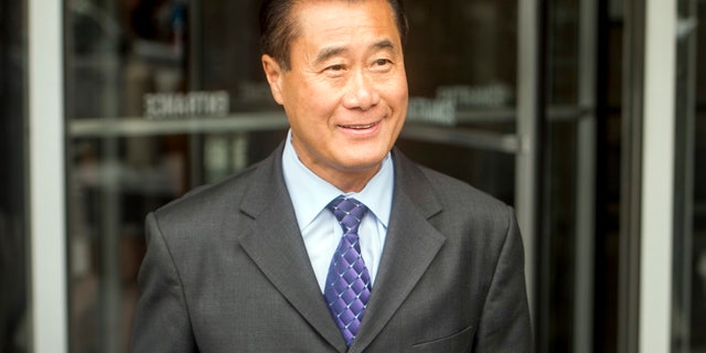 July 31, 2014: California state Sen. Leland Yee, D-San Francisco, leaves federal court in San Francisco.