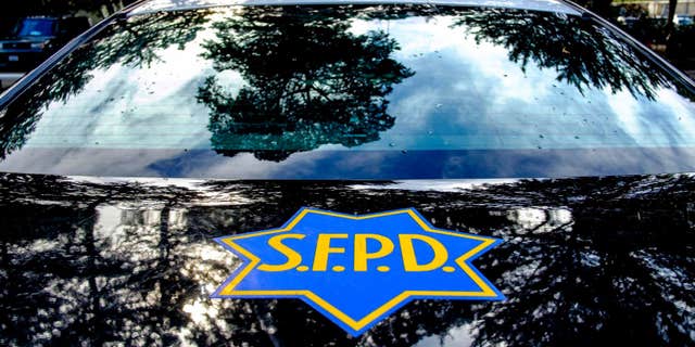San Francisco police are searching for a teenager suspected of beating a white man with a skateboard over the weekend while yelling racial slurs.
