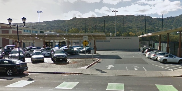 The student at San Ramon High in Danville, Calif., allegedly suffered major repercussions after his controversial campaign video sparked outrage. (Google Maps)