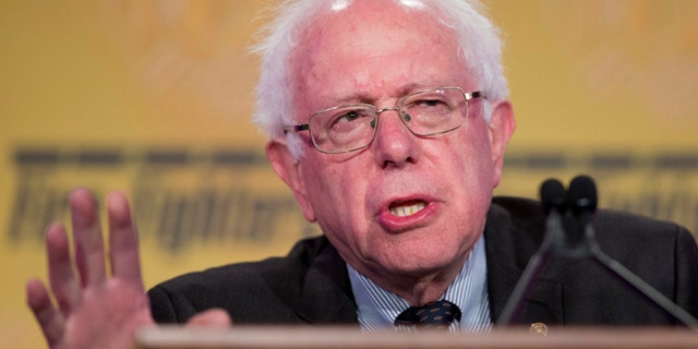 Sen. Bernie Sanders on March 10, 2015 in Washington, DC.