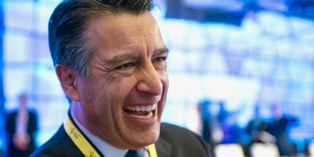 Feb. 20, 2016: Nevada Gov. Brian Sandoval participates in the National Governors Association Winter Meeting in Washington. (AP)