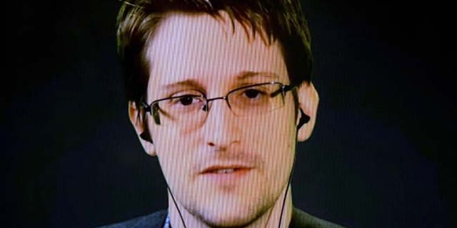 Sept. 24: American whistleblower Edward Snowden delivers remarks via video link from Moscow to attendees at a discussion regarding an International Treaty on the Right to Privacy, Protection Against Improper Surveillance and Protection of Whistleblowers in Manhattan.