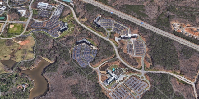 The 900-acre campus of SAS in Cary, N.C.