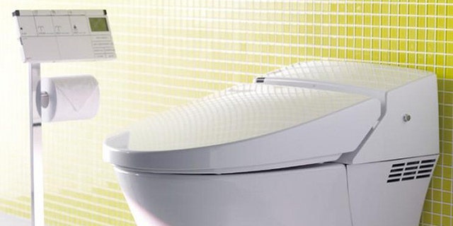 A high-tech Satis toilet from LIXIL.