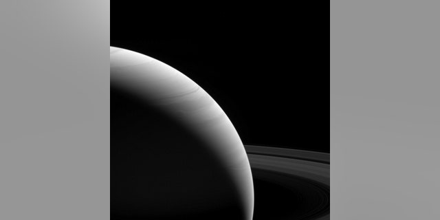 NASA's Cassini spacecraft captured this view of Saturn on Feb. 25, 2017, from a distance of 762,000 miles (1.23 million kilometers).